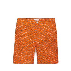 Jack Spade‎ Decker Googly Orange Board Shorts Swim Trunks